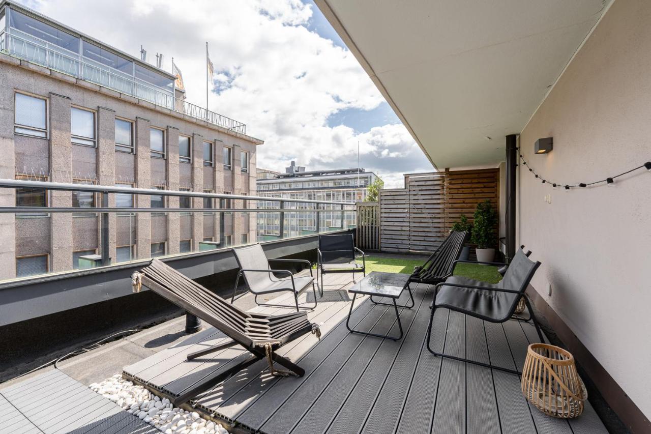 "Penthouse" - Renovated 1Br Apt With Sauna & 60M2 Private Terrace, Hosted By 2Ndhomes Тампере Экстерьер фото